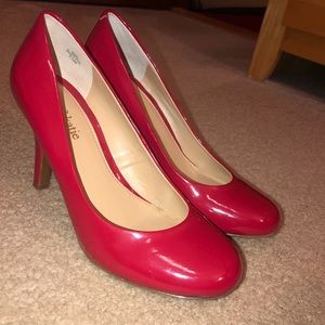 red high heels
